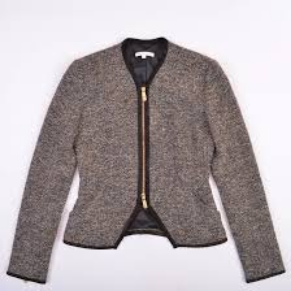 Faith connexion zip up blazer